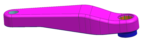 Design of hollow bicycle crank
